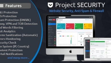 Project SECURITY v4.1 – Website Security, Anti-Spam & Firewall