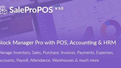 SalePro v3.0 - Inventory Management System with POS, HRM, Accounting