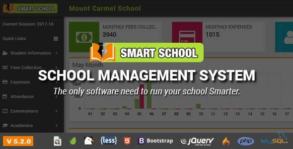 Smart School v5.2.0 - School Management System