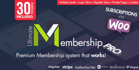 Ultimate Membership Pro WordPress Plugin v8.8.0