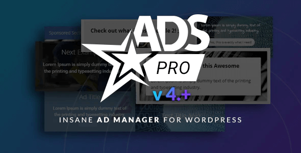 Ads Pro Plugin Multi Purpose Wordpress Advertising Manager