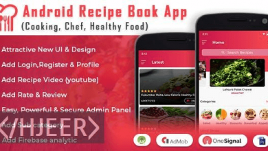Android Recipe Book App V2.1 (cooking, Chef, Healthy Food, Admob With Gdpr)