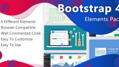 Bootstrap 4 Elements Pack