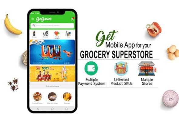 Grocery Supermarket Android App With Backend, Manager And Driver App Free Download