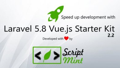 Laravel 5.8 Vue.js Spa Bootstrap Admin Starter Kit V2.2