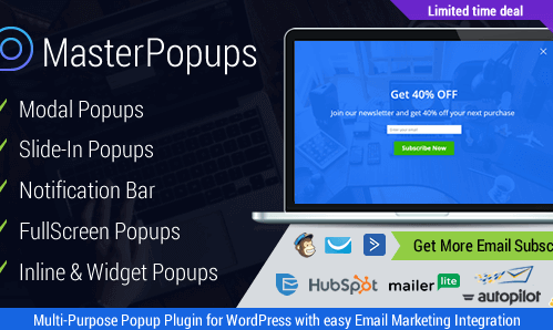 Master Popups V2.8.6 Popup Plugin For Lead Generation Free Download