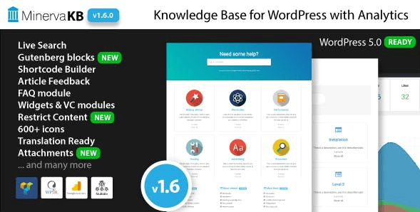 Minervakb V1.6.2 Knowledge Base For Wordpress With Analytics
