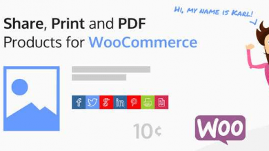 Share, Print And Pdf Products For Woocommerce V2.3.6