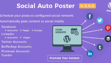 Social Auto Poster V3.0.6 Wordpress Plugin