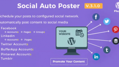 Social Auto Poster V3.1.0 Wordpress Plugin