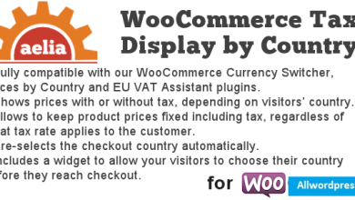 Tax Display By Country For Woocommerce V1.10.2.190615