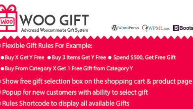 Woo Gift V5.0 Advanced Woocommerce Gift Plugin Free Download