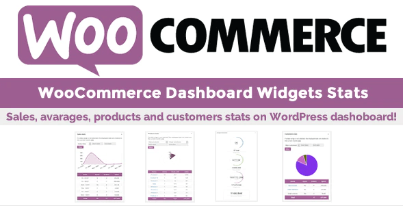 Woocommerce Dashboard Widgets Stats V5.4