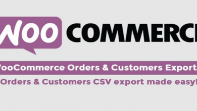 Woocommerce Orders & Customers Exporter V4.3