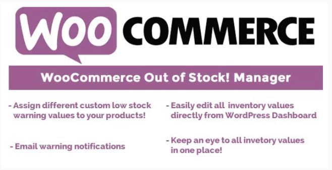 Woocommerce Out Of Stock! Manager V4.2