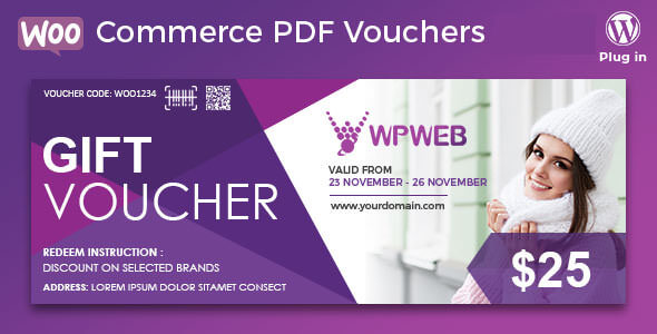 Woocommerce Pdf Vouchers V3.8.13 Wordpress Plugin