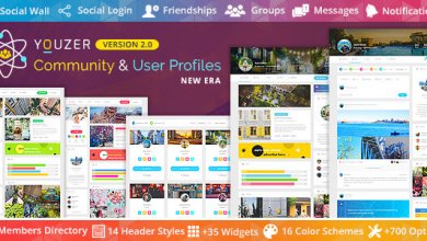 Youzer V2.3.1 Buddypress Community & User Profiles