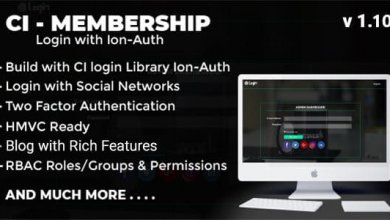 Codeigniter Login With Ion Auth, Hmvc, Social Login And User Management System V1.10