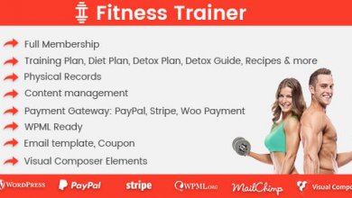 Fitness Trainer V1.3.5 Training Membership Plugin