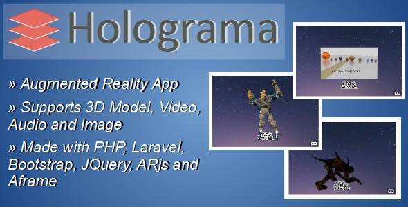 Holograma V1.0 Augmented Reality Builder