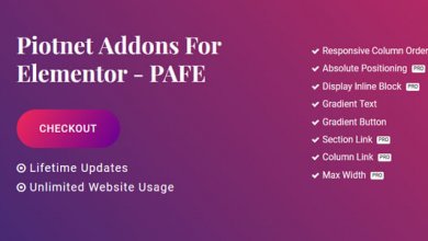 Piotnet Addons Pro For Elementor v6.0.5