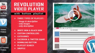 Revolution Video Player With Bottom Playlist V1.7.4