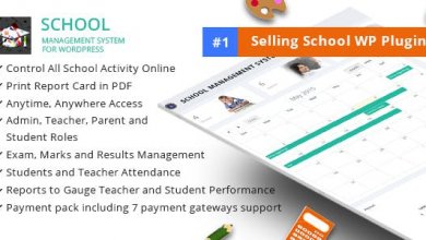 School Management System For Wordpress V57.0 Free Download