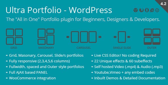 Ultra Portfolio V4.2 Wordpress