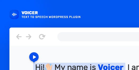 Voicer V1.0.2 Text To Speech Plugin For Wordpress