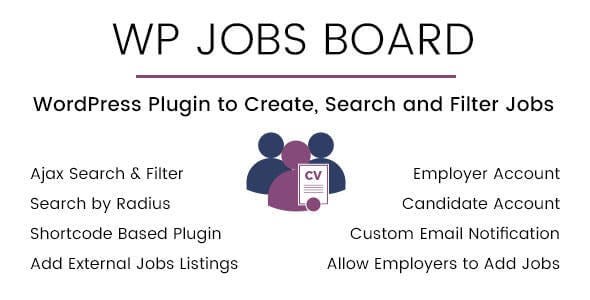 Wp Jobs Board V1.4 Ajax Search And Filter Wordpress Plugin