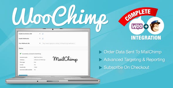 Woochimp V2.2.6 Woocommerce Mailchimp Integration