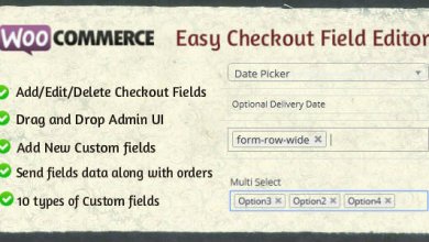 Woocommerce Easy Checkout Field Editor V1.8.1
