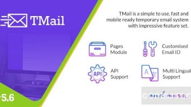 TMail v5.6 - Multi Domain Temporary Email System