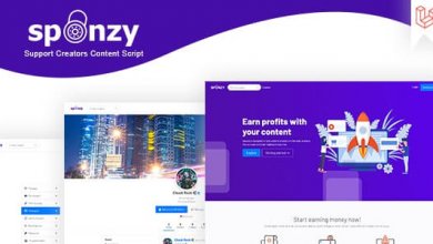 Sponzy Support Creators Content Script V1.5 Free Download