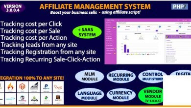 Affiliate Management System Php Script 3.0.0.6 Free Download