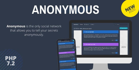 Anonymous - Secret Confessions Social Network 25/09/2020