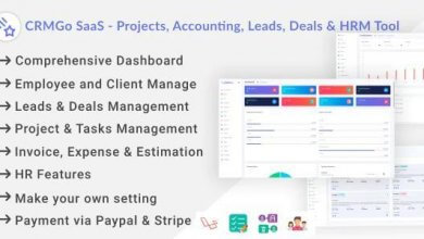 Crmgo Saas Projects, Accounting, & Hrm Tool Free Download