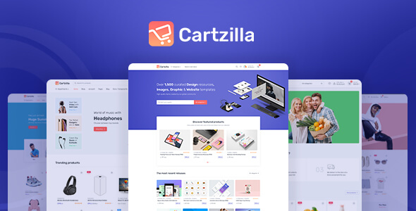 Cartzilla Digital Marketplace & Grocery Store Wordpress Theme V1.0.8