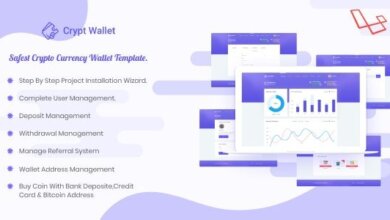Cryptwallet Crypto Currency Web Wallet Pro V1.9