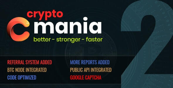 Cryptomania Exchange Pro 2 Cryptocurrency Trade V2.0.4
