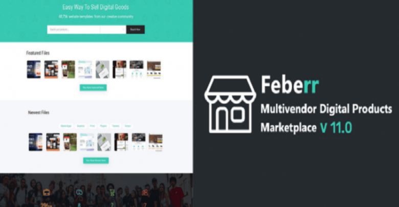 Feberr - Multivendor Digital Products Marketplace v11.0