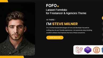 Fofo Laravel Formfolio For Freelancer & Agencies Theme V1.0.3