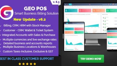 Geo Pos Point Of Sale, Billing And Stock Manager Application V 6.1