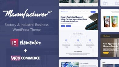 Manufacturer Factory And Industrial Wordpress Theme V1.3.3