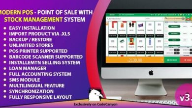 Modern Pos Point Of Sale With Stock Management System V3.2