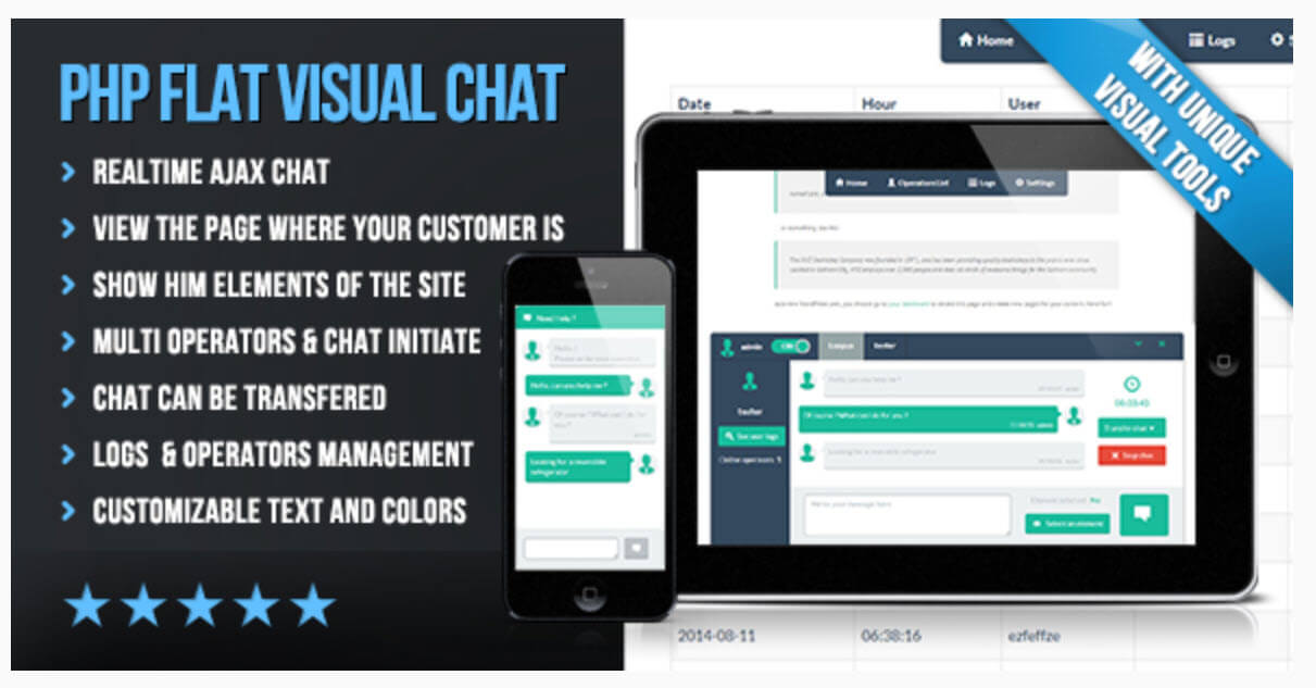 live chat code in php free download