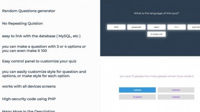 Php Random Quiz Maker Codester Free Download