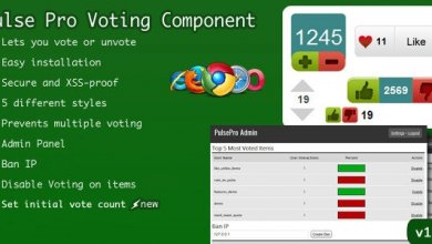 Pulsepro Vote Component With Unvote Choice V1.2 Free Download
