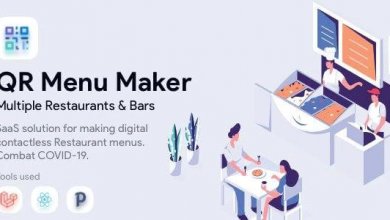 Qr Menu Maker Saas Contactless Restaurant Menus Free Download