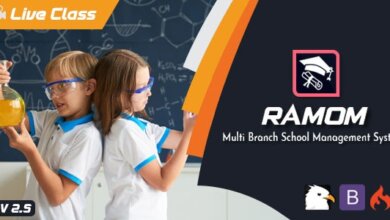 Ramom Multi Branch School System V2.5 Free Download